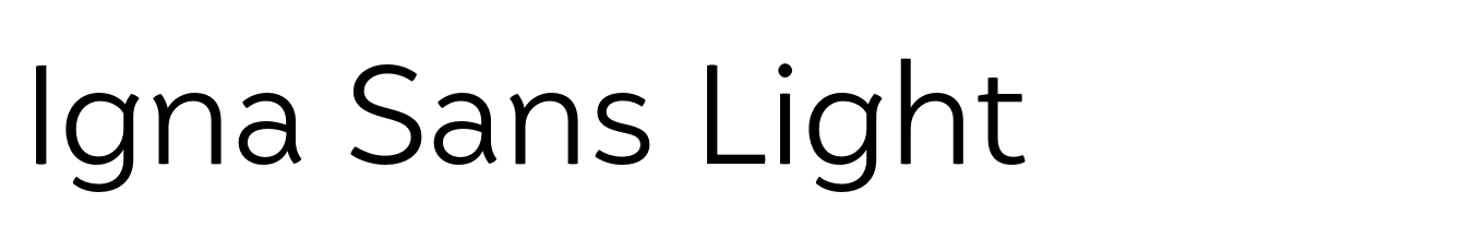 Igna Sans Light